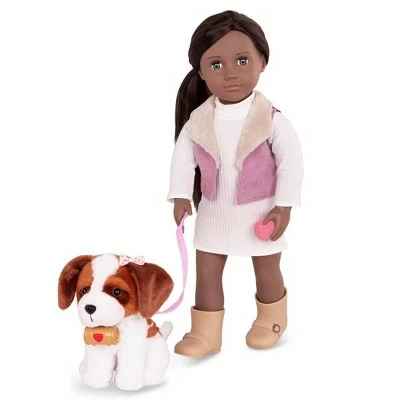 Best Pirce ๐ Our Generation 18" Doll & Pet Set - Kinzie with Plush Saint Bernard ๐ฆฎ Dog ๐ 4 Best Pirce ๐ Our Generation 18" Doll & Pet Set - Kinzie with Plush Saint Bernard ๐ฆฎ Dog ๐ - Image 2