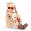 Budget 🌟 Our Generation 18" Doll with Plush Guide 🐶 Dog - Marlow 🎉