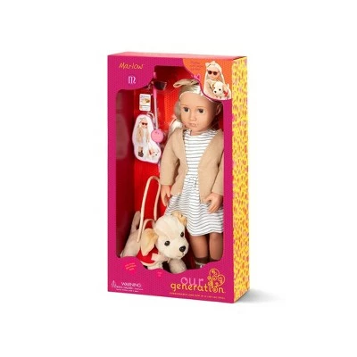 Budget 🌟 Our Generation 18" Doll with Plush Guide 🐶 Dog - Marlow 🎉 8 Budget 🌟 Our Generation 18" Doll with Plush Guide 🐶 Dog - Marlow 🎉 - Image 6