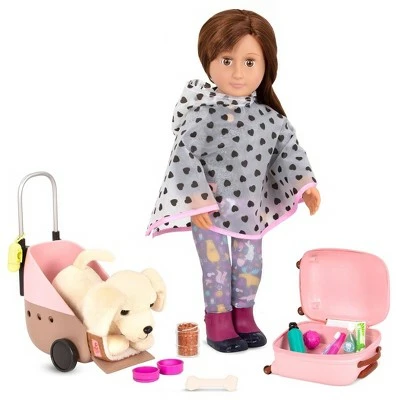Flash Sale ⭐ Our Generation Passenger Pets Doll & Pet Travel Accessory Set for 18" Dolls ⭐ 4 Flash Sale ⭐ Our Generation Passenger Pets Doll & Pet Travel Accessory Set for 18" Dolls ⭐ - Image 2