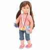 Buy 😍 Our Generation Reese with Storybook 18" Posable Travel Doll 🔔 -Our Generation shop unnamed file 1063