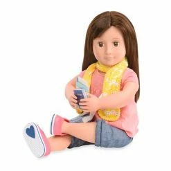 Buy 😍 Our Generation Reese with Storybook 18" Posable Travel Doll 🔔 -Our Generation shop unnamed file 1064