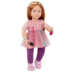 Outlet 🔥 Our Generation Drew with Storybook 18" Poseable Hair Stylist Doll ⌛ -Our Generation shop unnamed file 1086