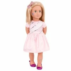Best Sale 🤩 Our Generation Rosalyn with Style Book 18" Glitter Tattoo Deco Doll ✔️ -Our Generation shop unnamed file 1097