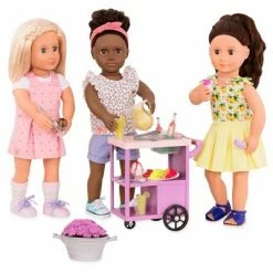 Best Pirce 🔥 Our Generation Patio Treats Trolley Doll Food Accessory Set for 18" Dolls 🔔