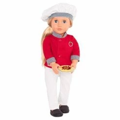 Budget 💯 Our Generation 18" Chef Doll with Play Food Accessories - Chiara 😉