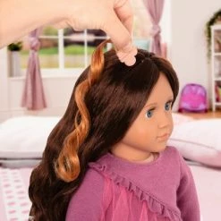 Cheapest ❤️ Our Generation 18" Hair Play Doll with Clip-in Hair Accessories - Bridget ✔️