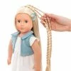 Brand new 👍 Our Generation Phoebe & Berry Nice Salon Bundle 18" Fashion Doll with Hair Play Set 😍