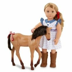 Discount 🤩 Our Generation Shelley with Foal 18" Doll & Horse Set 💯