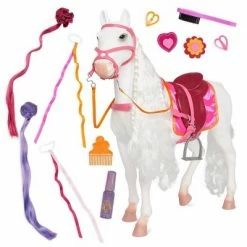 Brand new 🔥 Our Generation Camarillo Hair Play Horse Accessory Set for 18" Dolls 🎉 -Our Generation shop unnamed file 163