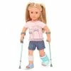 Best Pirce ⭐ Our Generation Crutches & Cast Care Set for 18" Dolls - Recovery Ready ✨