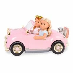 Outlet 💯 Our Generation In the Driver Seat Cruiser - Pink Convertible for 18" Dolls 😀