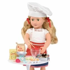 Best deal ⌛ Our Generation Master Baker Doll Accessory Set 👏 -Our Generation shop unnamed file 227