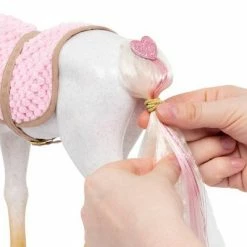 Promo 🤩 Our Generation 12" Hair Play Foal - Glitter & Hearts Andalusian Horse in White ⭐ -Our Generation shop unnamed file 251