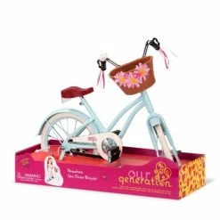 Hot Sale 🛒 Our Generation Anywhere You Cruise 18" Doll Bicycle - Blue ⭐ -Our Generation shop unnamed file 266