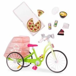 Budget 🔔 Our Generation Delivery Bike with Play Food for 18" Dolls 😉 -Our Generation shop unnamed file 303