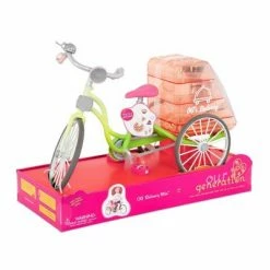 Budget 🔔 Our Generation Delivery Bike with Play Food for 18" Dolls 😉 -Our Generation shop unnamed file 304