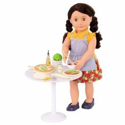 Promo 🤩 Our Generation Pizza Making Set for 18" Dolls - Tasty Toppings 🎁