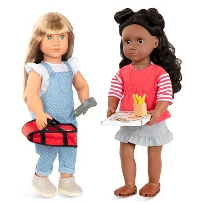 Cheap 🎉 Our Generation Play Food Pizza Delivery Set for 18" Dolls - Order's Up 🤩 3 Cheap 🎉 Our Generation Play Food Pizza Delivery Set for 18" Dolls - Order's Up 🤩