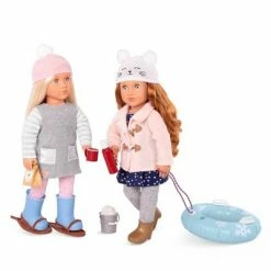Promo 🔥 Our Generation 18" Doll Sled & Accessories - Out In The Snow 👍