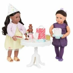 Best deal ❤️ Our Generation Party Time 🥳 Birthday Sweets Table Accessory Set for 18" Dolls 👏
