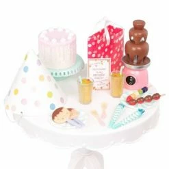 Best deal ❤️ Our Generation Party Time 🥳 Birthday Sweets Table Accessory Set for 18" Dolls 👏 -Our Generation shop unnamed file 333