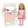 Brand new 🥰 Our Generation Oh So Sweet Dessert Cart Accessory Set for 18" Dolls 👍