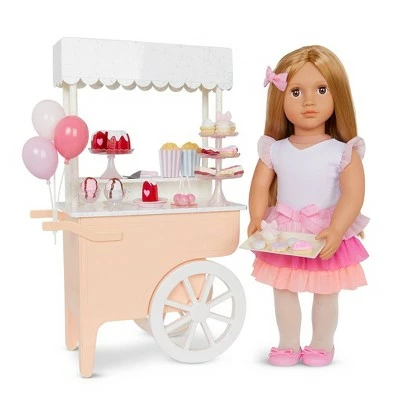 Brand new ๐ฅฐ Our Generation Oh So Sweet Dessert Cart Accessory Set for 18" Dolls ๐ 3 Brand new ๐ฅฐ Our Generation Oh So Sweet Dessert Cart Accessory Set for 18" Dolls ๐