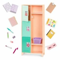 Best deal 🔥 Our Generation Classroom Cool School Locker Accessory Set for 18" Dolls 🧨 -Our Generation shop unnamed file 36