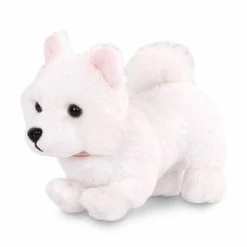 Brand new ✨ Our Generation American Eskimo Puppy with Posable Legs 6" Pet 🐶 Dog Plush 🛒