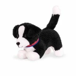 Brand new ✨ Our Generation Border Collie Puppy with Posable Legs 6" Pet 🐶 Dog Plush ⭐