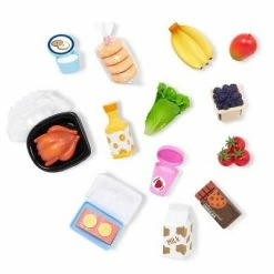 Best Sale ✨ Our Generation Grocery Day Shopping Cart Pink & Yellow Accessory Set for 18" Dolls ⌛ -Our Generation shop unnamed file 413