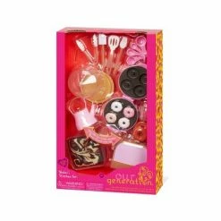 Cheap 😀 Our Generation Baker's Kitchen Pop-Up Toaster & Whistling Tea Kettle Accessory Set for 18" Dolls 🎁 -Our Generation shop unnamed file 424