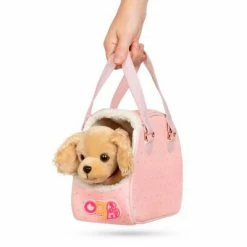 Best Sale 😀 Our Generation Hop In 🐶 Dog Carrier & Pet Plush Puppy for 18" Dolls 😉 -Our Generation shop unnamed file 43