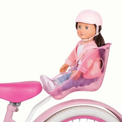 Wholesale ๐ฅฐ Our Generation Carry Me Bicycle Seat for 18" Dolls - Pink ๐ 2 Wholesale ๐ฅฐ Our Generation Carry Me Bicycle Seat for 18" Dolls - Pink ๐