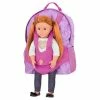 Hot Sale ❤️ Our Generation School Bag Accessory for Kids and 18" Dolls - Hop On Doll Carrier 🎒 Backpack ❤️