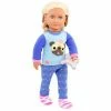 Best Pirce ⌛ Our Generation Regular Pajama Outfit for 18" Dolls - Pug-jama Party 🤩 -Our Generation shop unnamed file 523