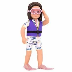 Brand new 👏 Our Generation Underwater Wonder Swim Fin Outfit for 18" Dolls 😀