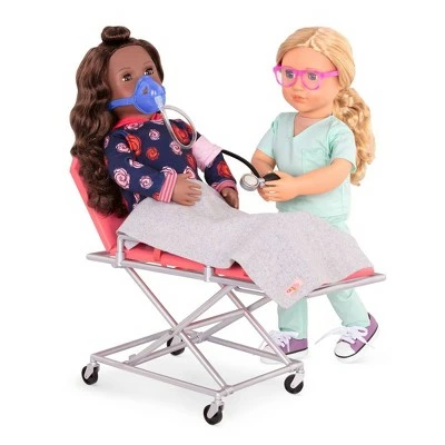 Brand new ๐ Our Generation Medical Set with Stretcher for 18" Dolls - OG Medi-Care ๐ 3 Brand new ๐ Our Generation Medical Set with Stretcher for 18" Dolls - OG Medi-Care ๐