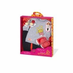Outlet 💯 Our Generation Popcorn Movie Outfit for 18" Dolls - Pop-Pop Top 👏 -Our Generation shop unnamed file 582