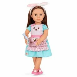 Best Sale 😉 Our Generation Rabbits & Carrots Bunny-Themed Baking Outfit for 18" Dolls 🎁 -Our Generation shop unnamed file 658