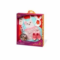 Best Sale 😉 Our Generation Rabbits & Carrots Bunny-Themed Baking Outfit for 18" Dolls 🎁 -Our Generation shop unnamed file 659
