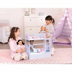 Coupon ❤️ Our Generation Bunk Beds for 18" Dolls - Lilac Dream Bunks 🔔