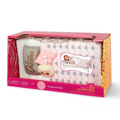 Best Sale ๐ Our Generation Scrollwork Bed - Sweet Dreams โ๏ธ 4 Best Sale ๐ Our Generation Scrollwork Bed - Sweet Dreams โ๏ธ - Image 3