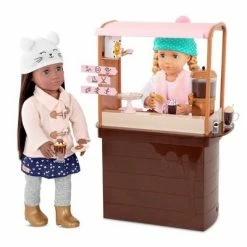Promo 🌟 Our Generation Hot Chocolate Stand for 18" Dolls - Choco-tastic 😉