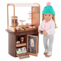 Promo 🌟 Our Generation Hot Chocolate Stand for 18" Dolls - Choco-tastic 😉 -Our Generation shop unnamed file 702