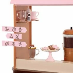 Promo 🌟 Our Generation Hot Chocolate Stand for 18" Dolls - Choco-tastic 😉 -Our Generation shop unnamed file 704