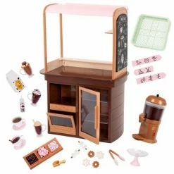 Promo 🌟 Our Generation Hot Chocolate Stand for 18" Dolls - Choco-tastic 😉 -Our Generation shop unnamed file 705
