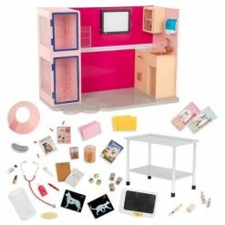 Best Sale ✔️ Our Generation Healthy Paws Vet Clinic Playset in Pink with Electronics for 18" Dolls 🤩 -Our Generation shop unnamed file 710
