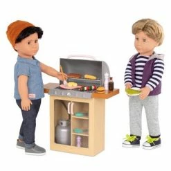 Cheapest 🔥 Our Generation BBQ Playset with Play Food for 18" Dolls - Backyard Grill 👍 -Our Generation shop unnamed file 712